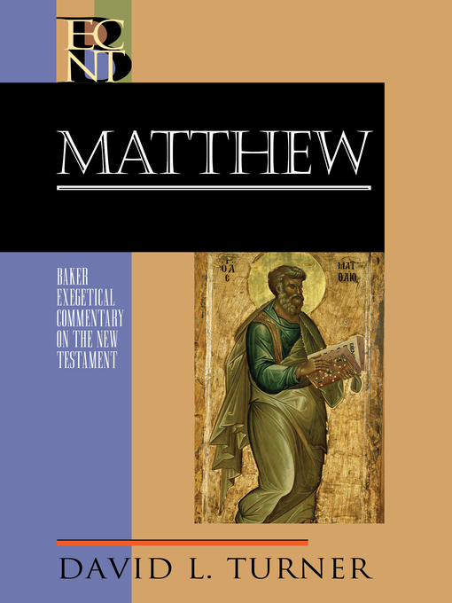 Title details for Matthew by David L. Turner - Available